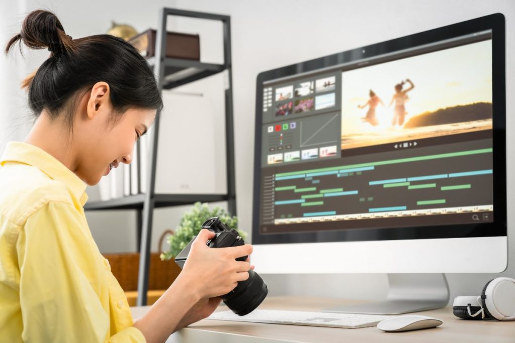 Online video editor