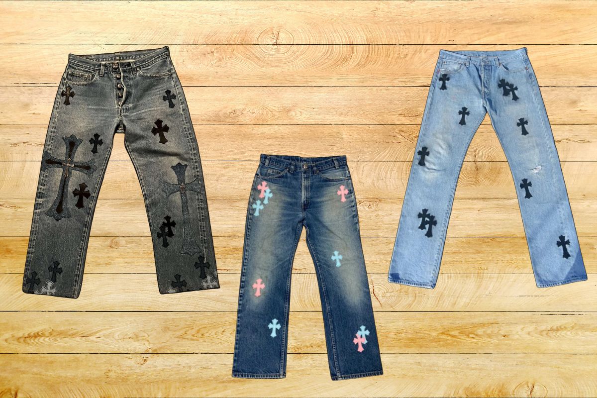 chrome hearts jeans