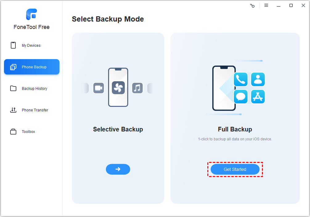 Open FoneTool