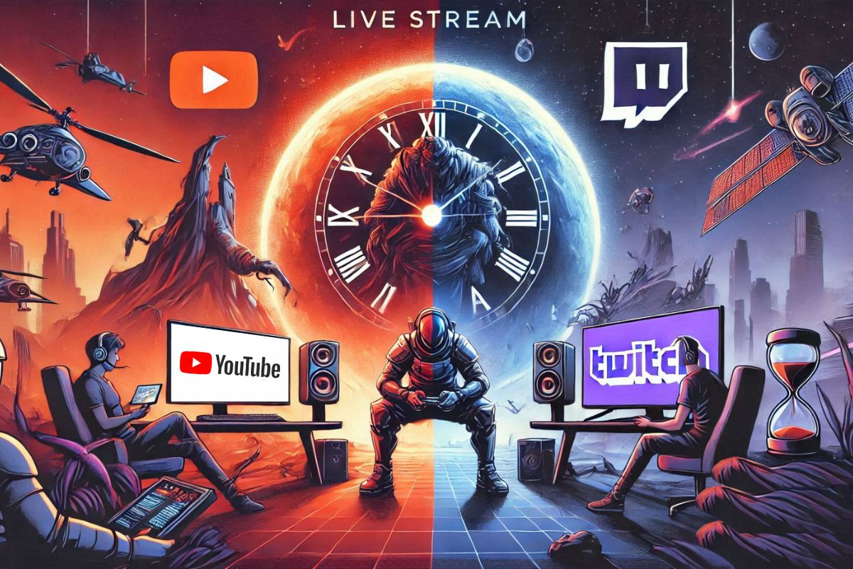 live stream hours youtube vs twitch