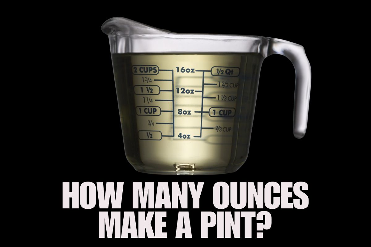 A Pint Contains how many Ounces