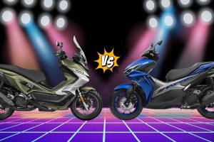 Hero Xoom 160 vs Yamaha Aerox 155